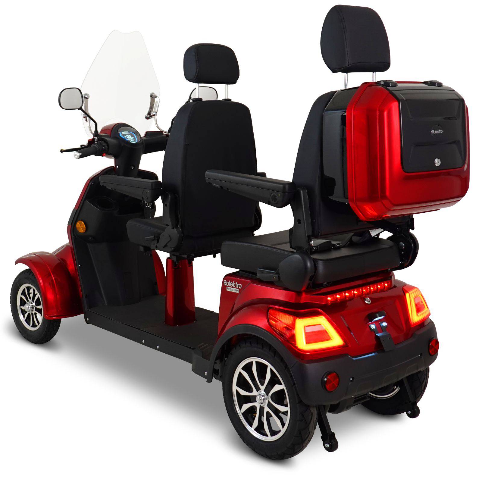 Rolektro E-Quad 15 V.3 Duo Prem Li-Io 15kmh/1500W RT Seniorenmobil