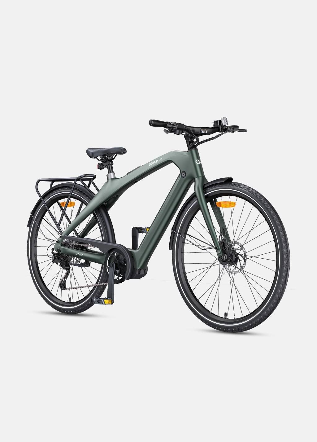 MapFour Ray Pro E-Bike GN 28" 36V/10Ah/360Wh/120kg 100km Citybike