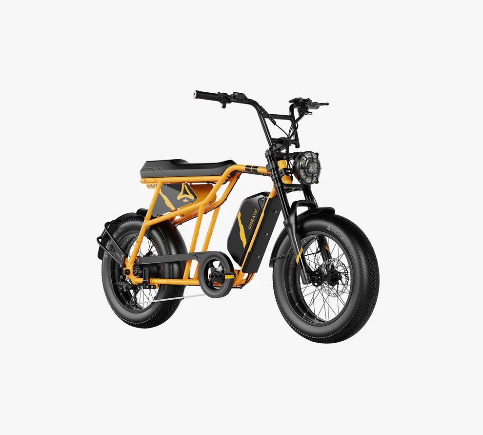 Qreate CAVET AIR E-Bike UOR 20" 48V/748,8Wh/180kg 100km Mopedbike