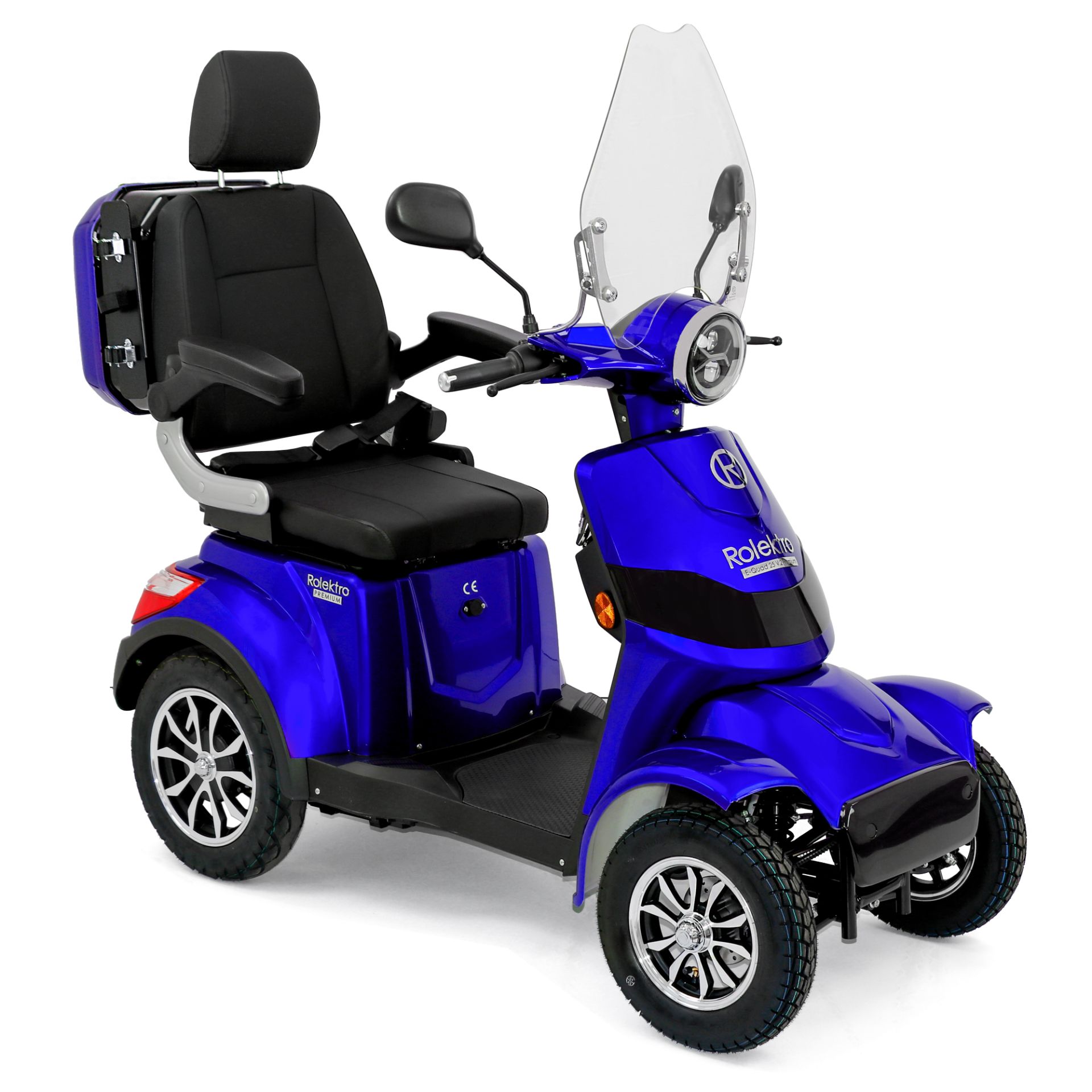 Rolektro E-Quad 25 V.2 Premium Blei 25kmh/1kW/20Ah Seniorenmobil