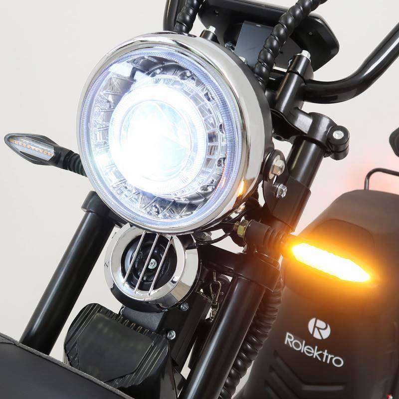 Rolektro E-Chopper 45 Li-Io 45kmh/3000W/25,6Ah/110km SW E-Chopper