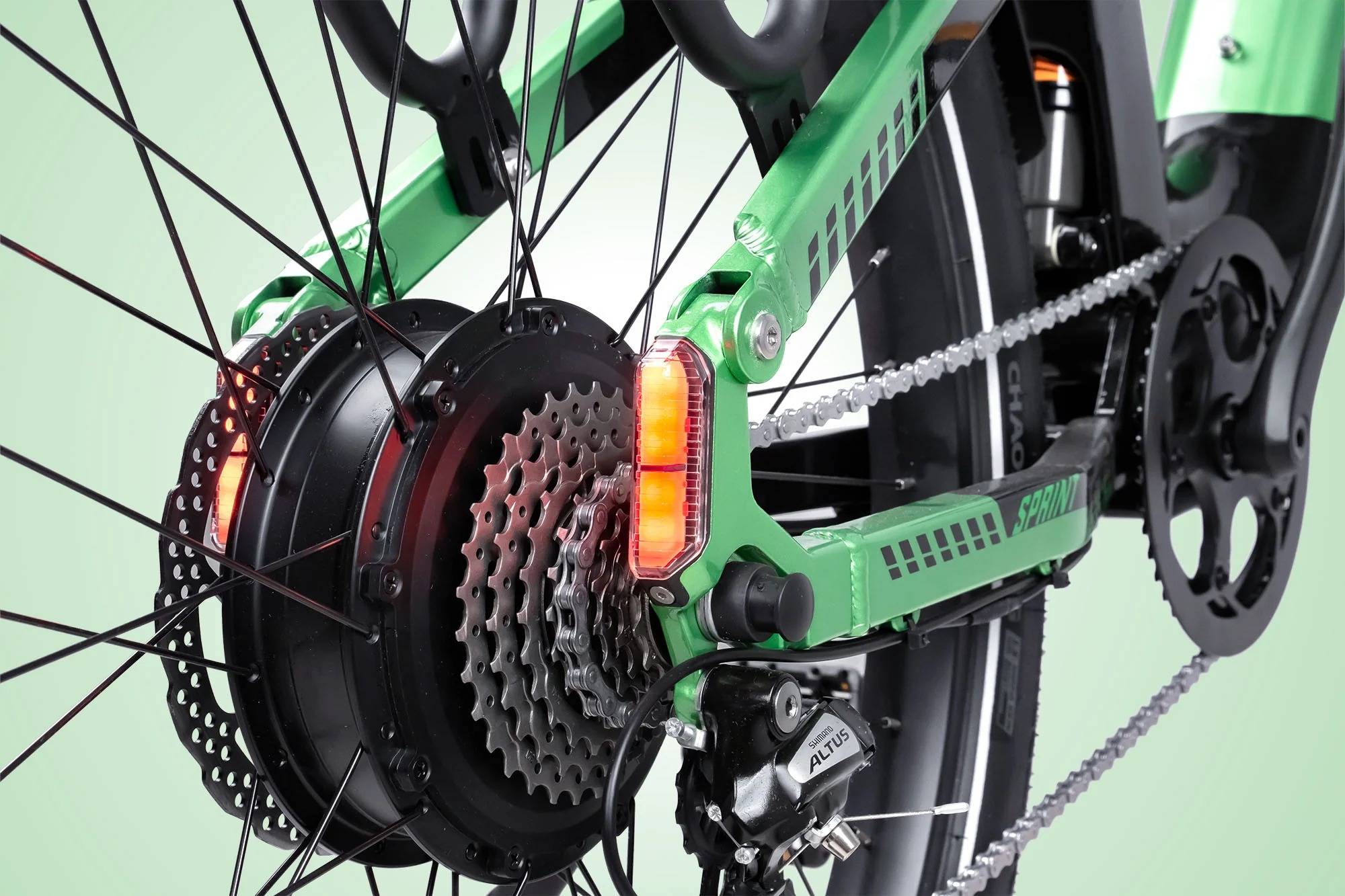Cyrusher Sprint E-Bike WS 27,5 48V/15Ah/720Wh/158kg 95km Citybike