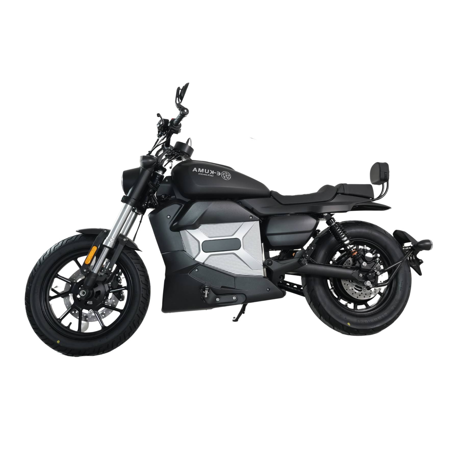 E-Kuma Storm Li-Io 120kmh/8000W/117Ah/180kg/170km SW E-Chopper