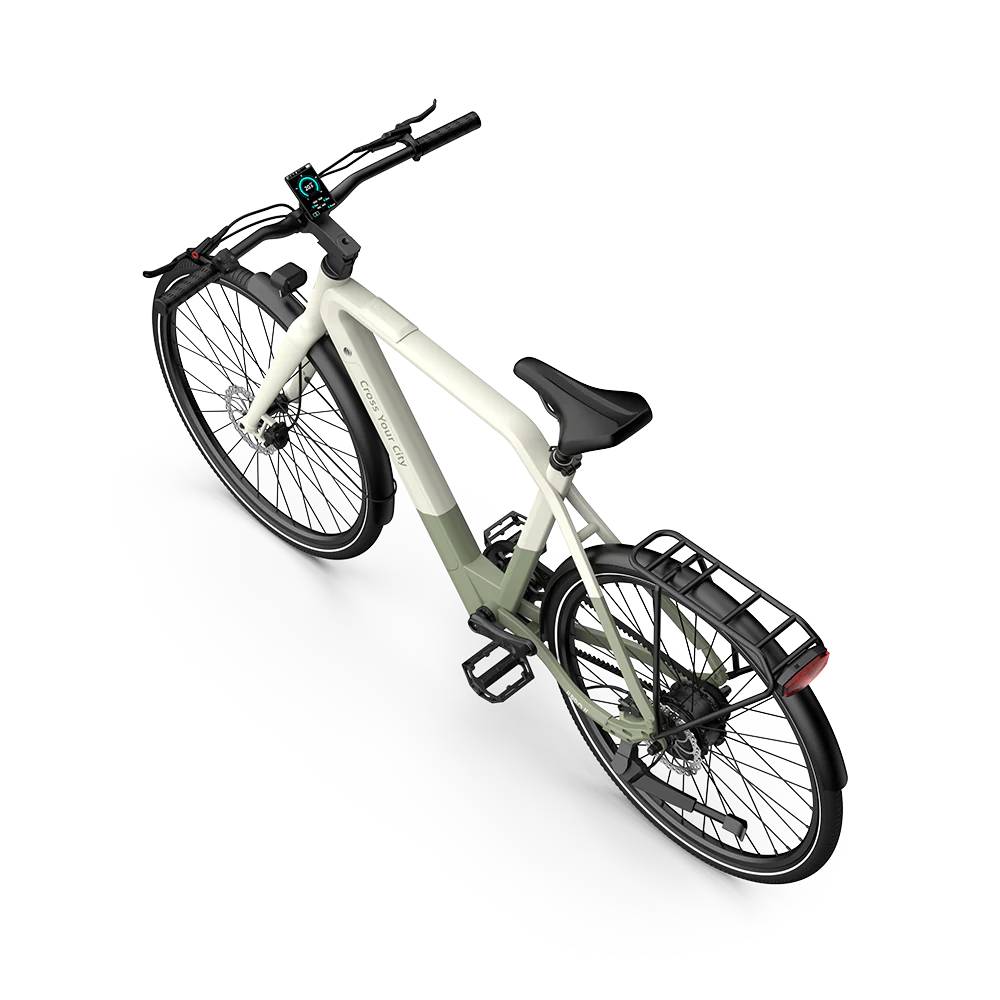 ADO Air-30-Ultra E-Bike GN 28" 51cm/370Wh/120kg 100km Citybike