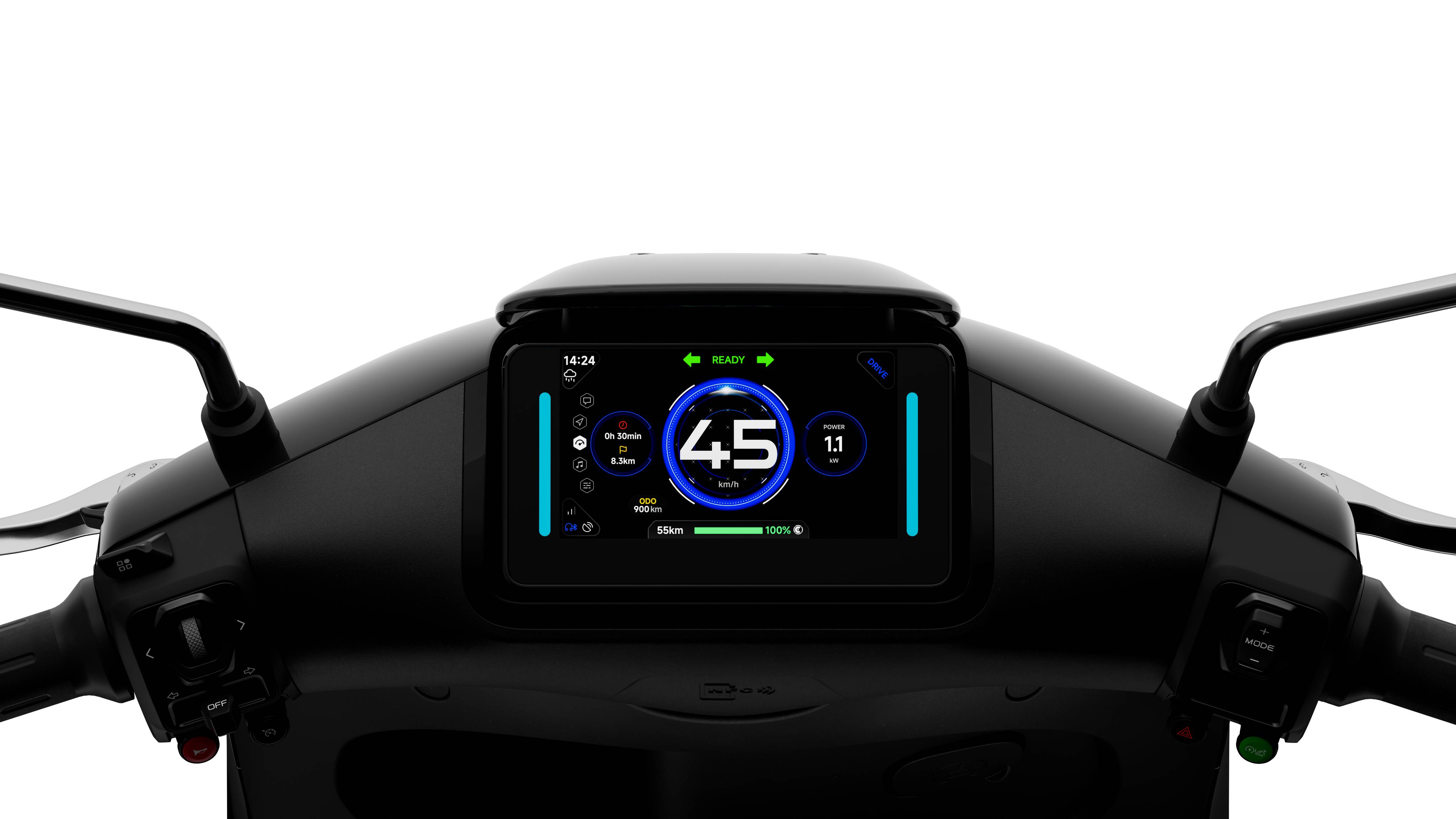 Segway Ninebot E150S Li-Io 45kmh/2200W/3x27Ah/57km SW E-Roller