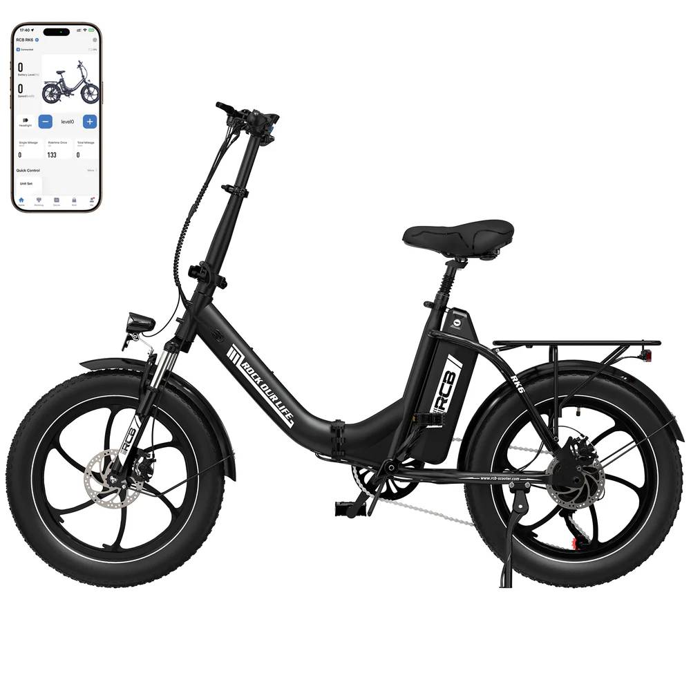 RCB ROCK OUR LIFE RK6 E-Bike SW 20" 561,6Wh/120kg 80km Klapprad