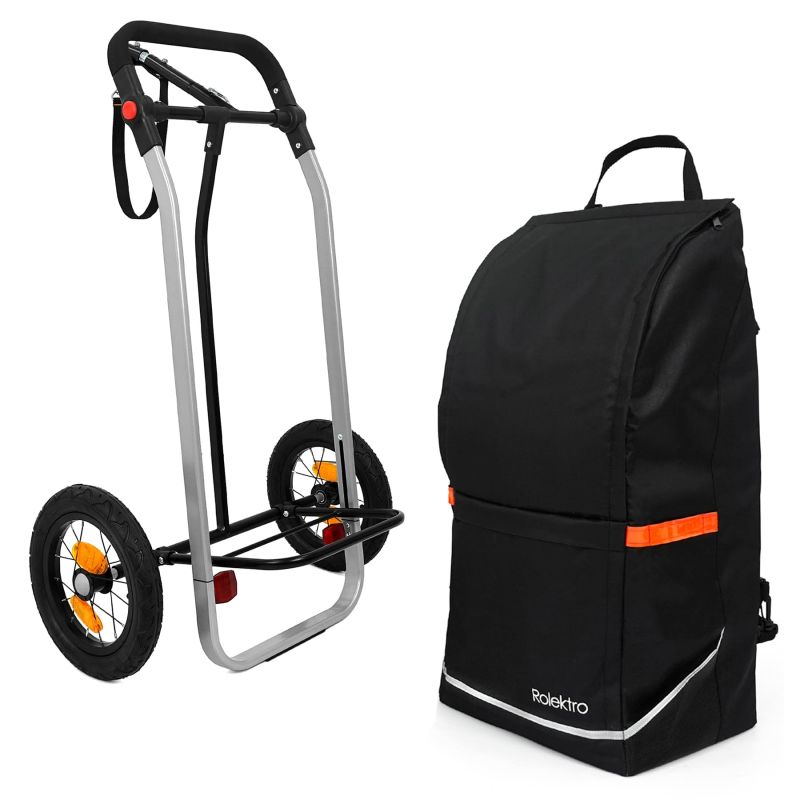 Rolektro, Anhänger, Einkaufstrolley mit Adapter, 340x280x720mm
