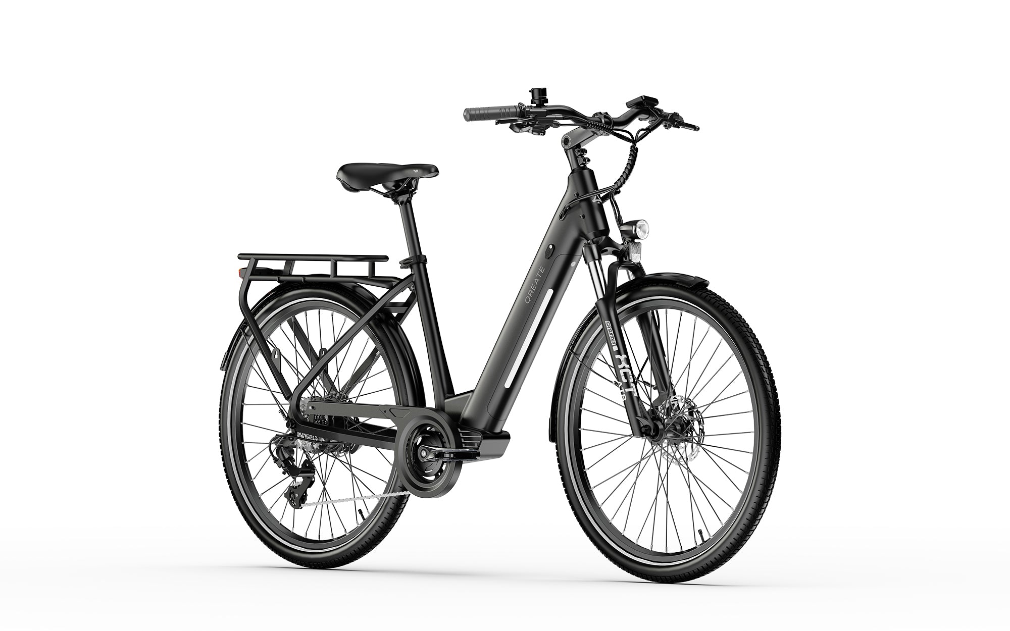 A-Spadz QREATE City Pro E-Bike GR|SW 27,5" 540Wh 100km Citybike