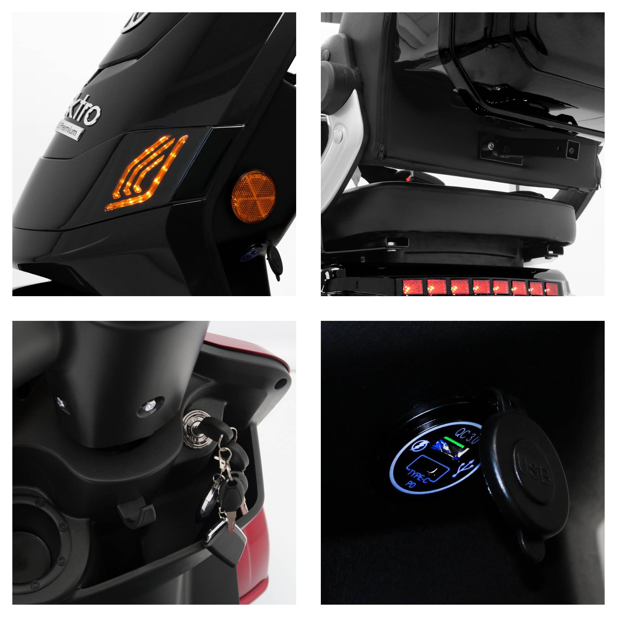 Rolektro E-Trike 25 V.2 Prem Blei 25kmh/1kW/20Ah SW Seniorenmobil