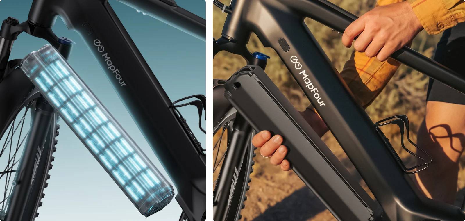 MapFour Roam ST E-Bike GR 27,5" 51cm/720Wh 150km Trekkingbike