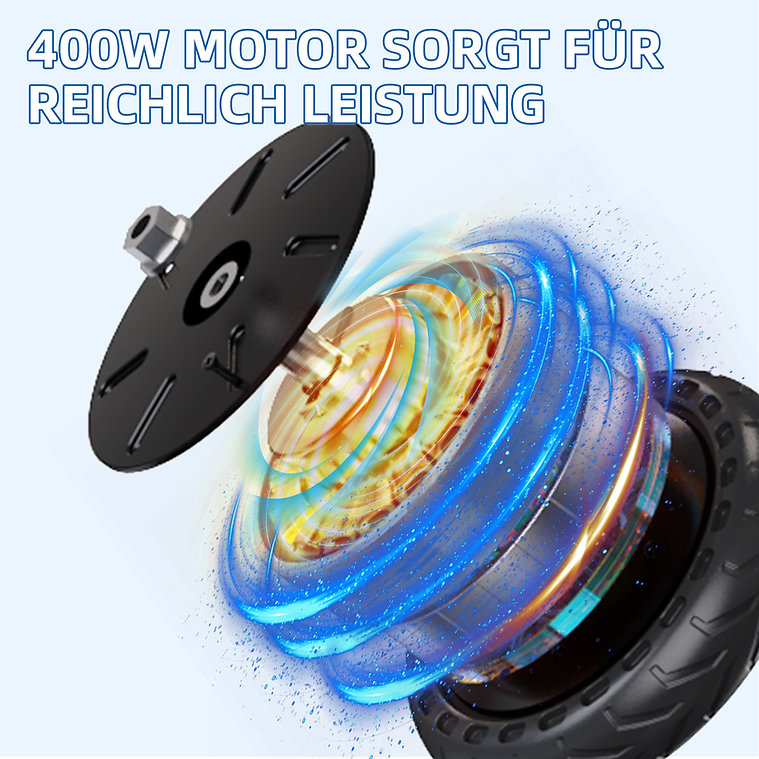 Mega Motion EV85F ABE SOR 20kmh 30km 400W 120kg E-Scooter ABE