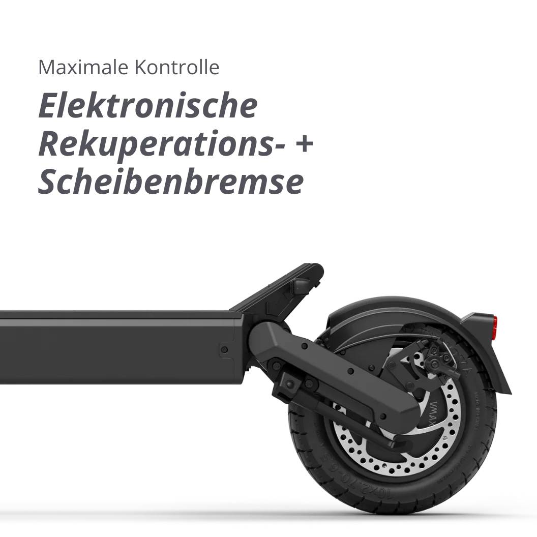 VMAX NEW VX4 SW 22kmh 110km 1056Wh 500W 2800W 150kg E-Scooter ABE