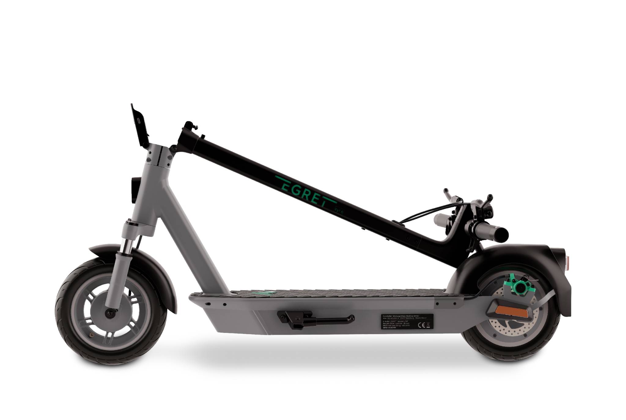 Egret Ey! 6 GR 20kmh 55km 550Wh 450W 902W 120kg E-Scooter ABE