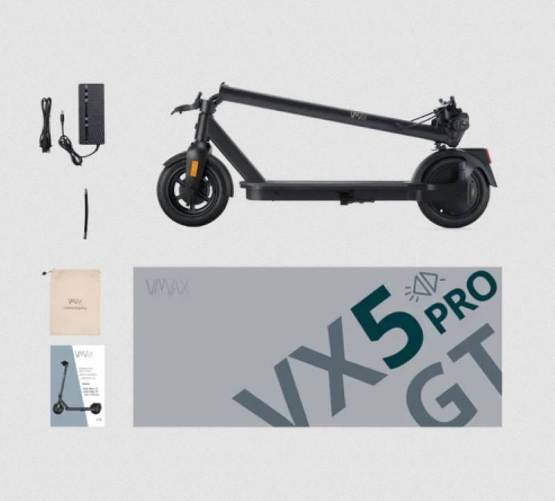 VMAX VX5 Pro ST SW 22kmh 25km 281Wh 400W 800W 120kg E-Scooter ABE
