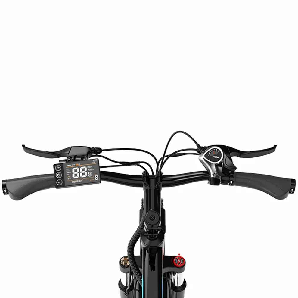 Koolux X15 E-Bike SW 26" 48V/15,6Ah/748,8Wh/120kg 120km Citybike