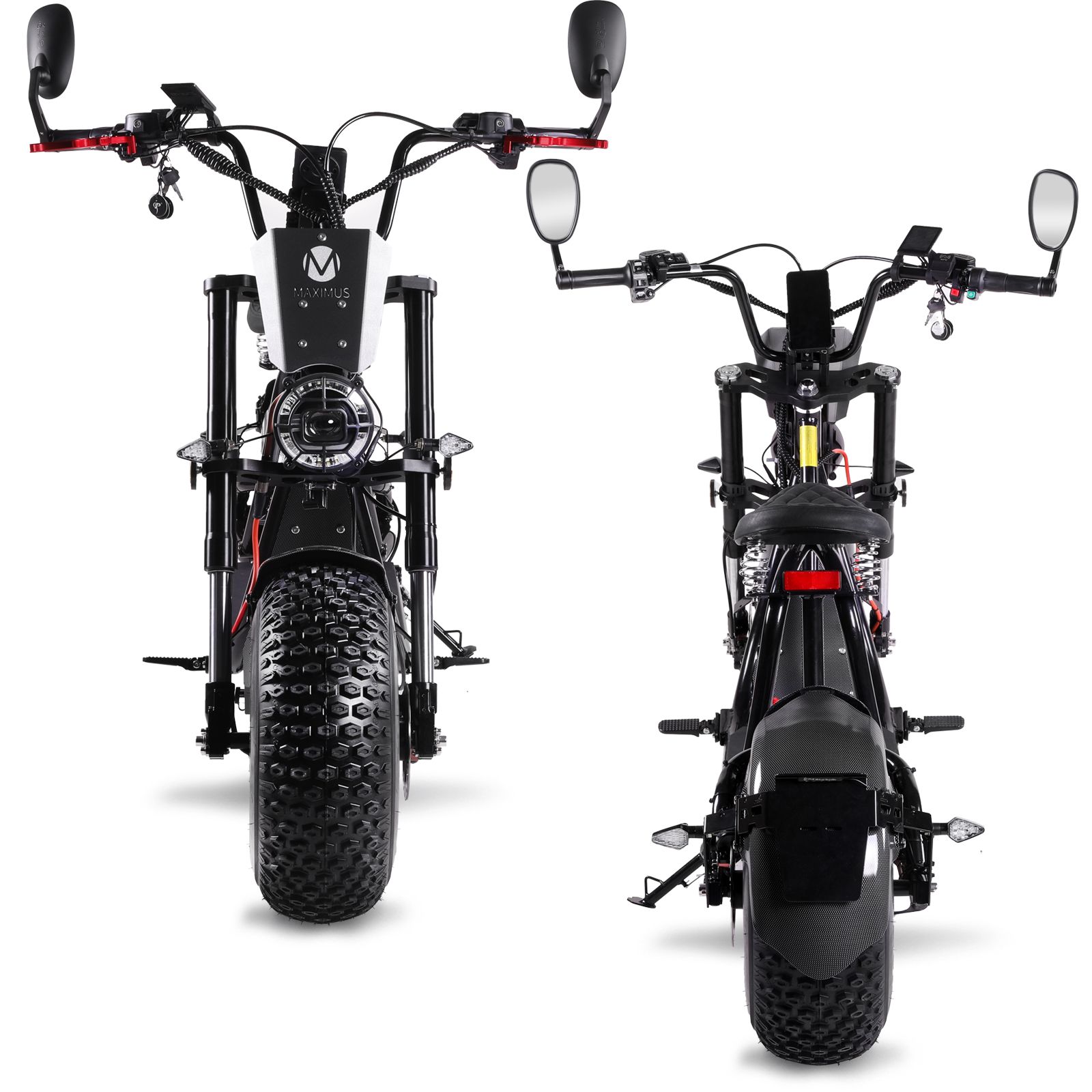 Rolektro MX45-2 Li-Io 45kmh/2x 1500W/26Ah/120kg/55km SW E-Chopper