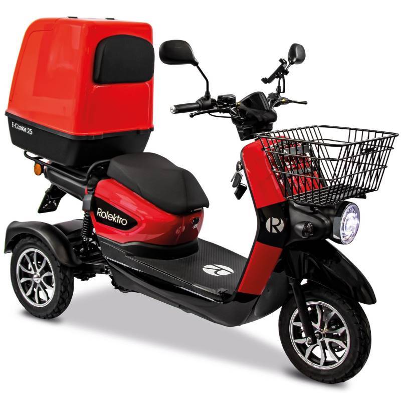 Rolektro E-Carrier 25 V.3 Li-Io 25kmh/1000W/32,5Ah SRT E-Roller