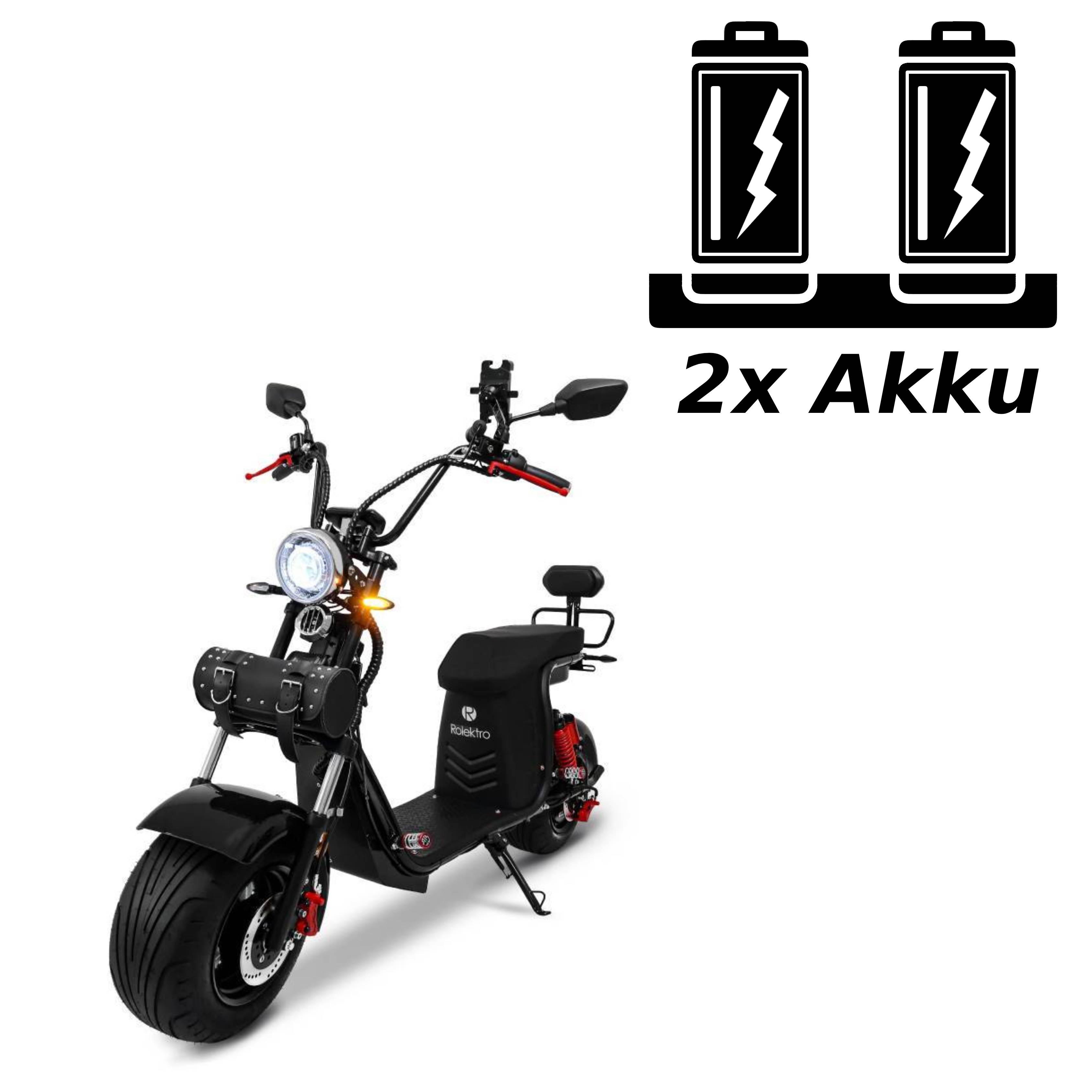 Rolektro E-Chopper 45 Li-Io 45kmh/3000W/25,6Ah/110km SW E-Chopper