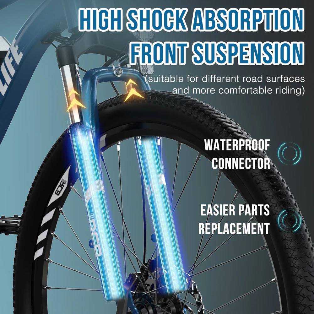 RCB ROCK OUR LIFE RK15 E-Bike SW 26" 360Wh 90km Mountainbike