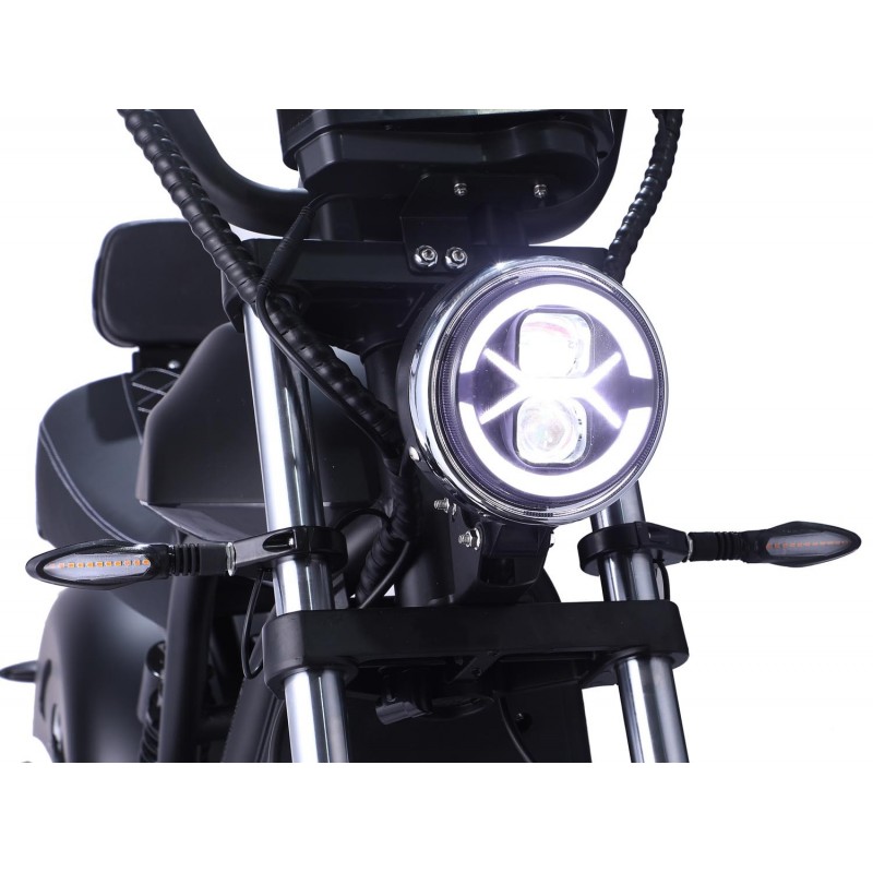 Futura HL 6.0 7 Zoll Display Li-Io 45kmh/3000W/45Ah SW E-Chopper