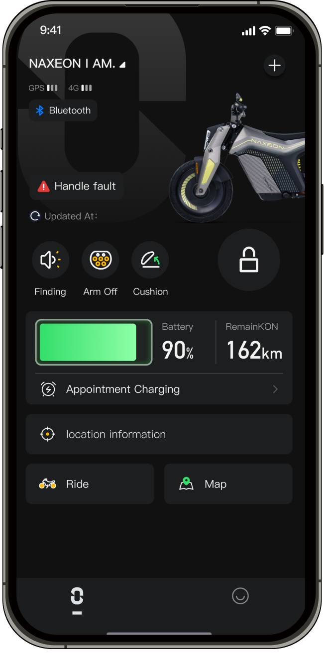 Naxeon I AM. Pro S3 115kmh/7500W/72V/90Ah/150kg/180km GR E-Roller