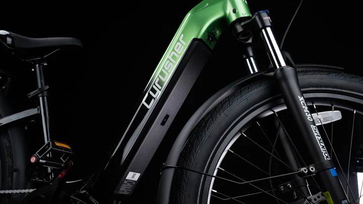 Cyrusher Grace E-Bike LI 27,5" 48V/15Ah/720Wh/150kg 95km Citybike