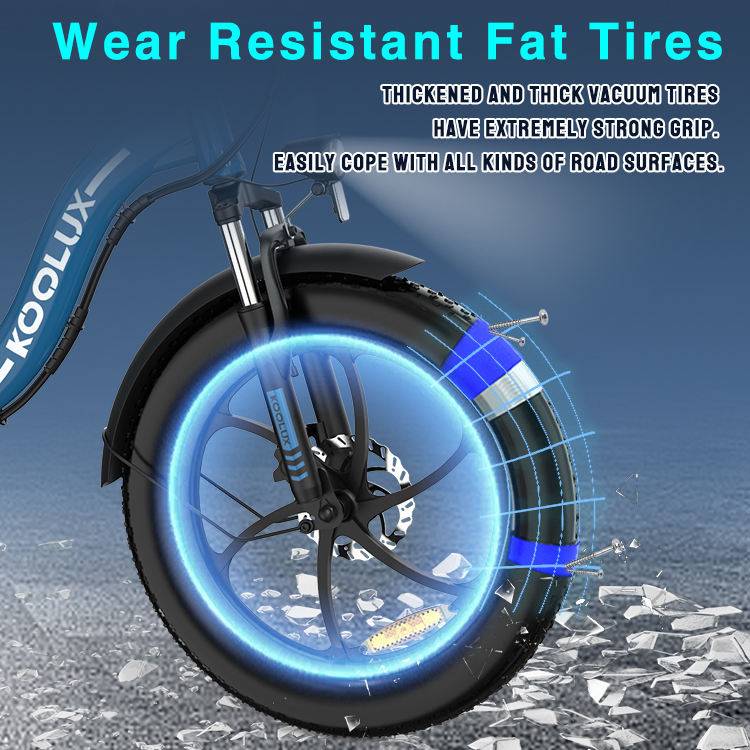 KOOLUX KL-BK6S E-Bike BL 20" 36V/13Ah/468Wh/120kg 90km Klapprad