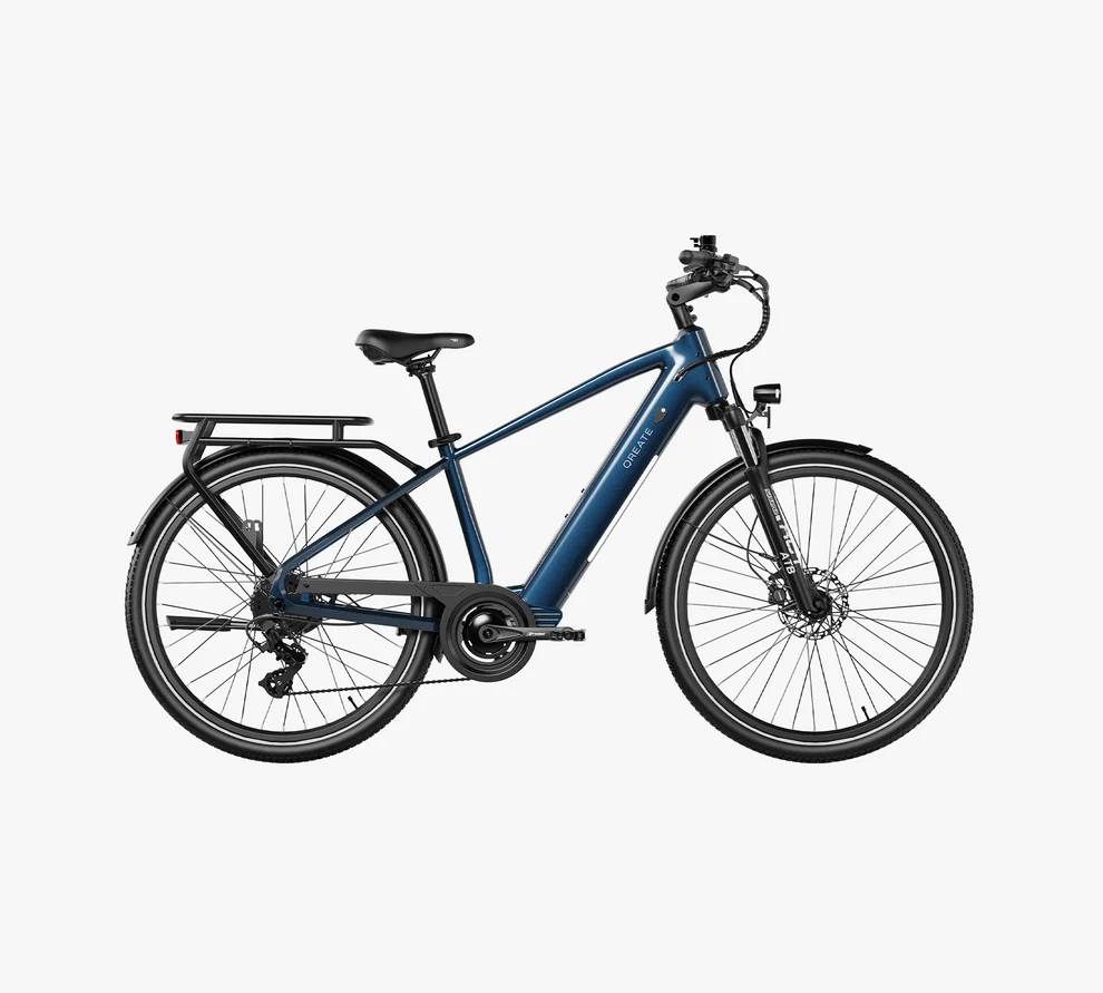 Qreate City Pro A 2.0 E-Bike BL 27,5" 540Wh/150kg 100km Citybike