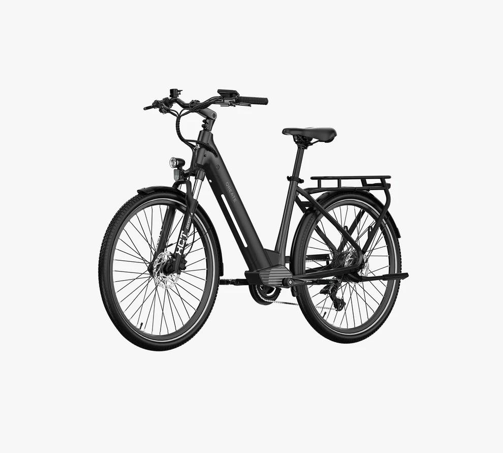 Qreate City Pro 2.0 E-Bike SW 27,5" 540Wh/150kg 100km Citybike
