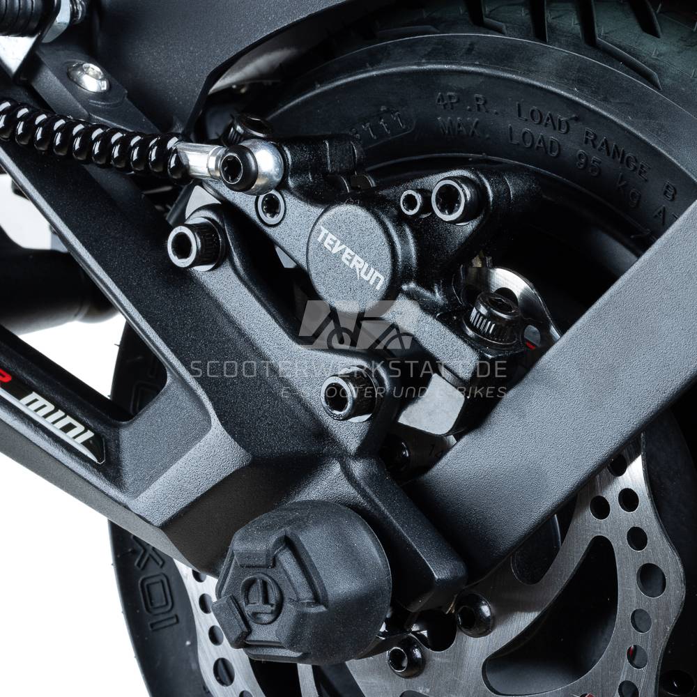 AB SEPTEMBER! Teverun Fighter Mini Pro ABE SW 22kmh 90km 2x250W 2600W E-Scooter