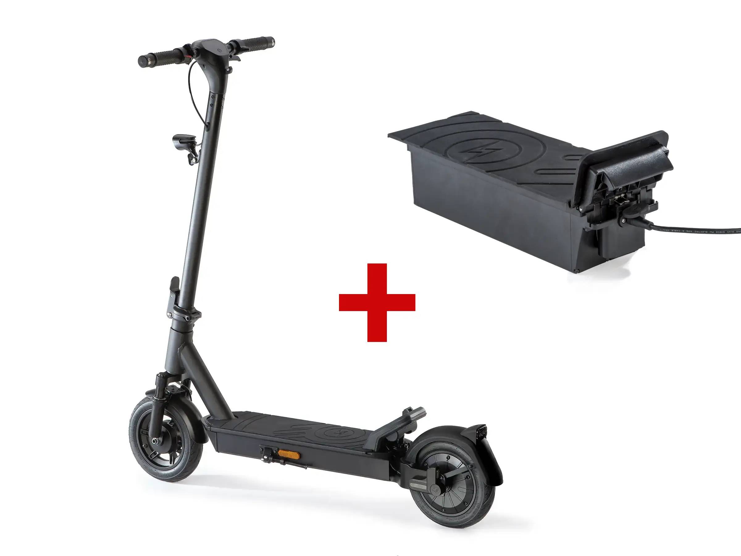 ePowerFun ePF-2 Pro 635 2xWechselakku SW 22kmh/60km E-Scooter ABE