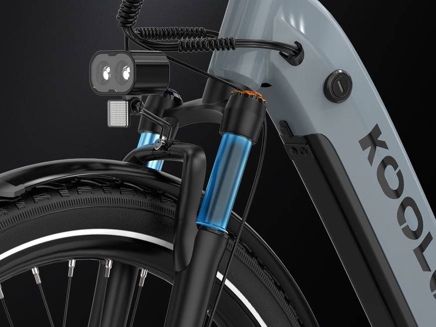 Koolux X2 Commuter E-Bike RT 26" 48V/648Wh/120kg 85km Citybike
