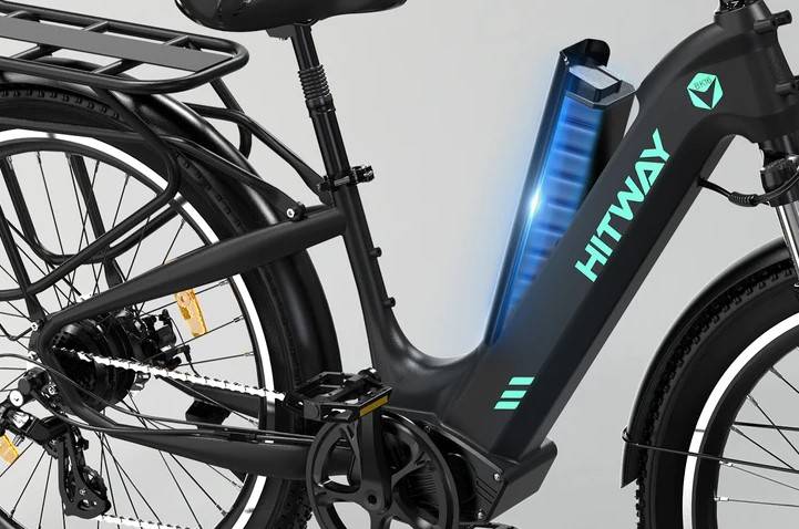 HITWAY BK16 E-Bike SW 26" 48V/18Ah/864Wh/120kg 80km Citybike
