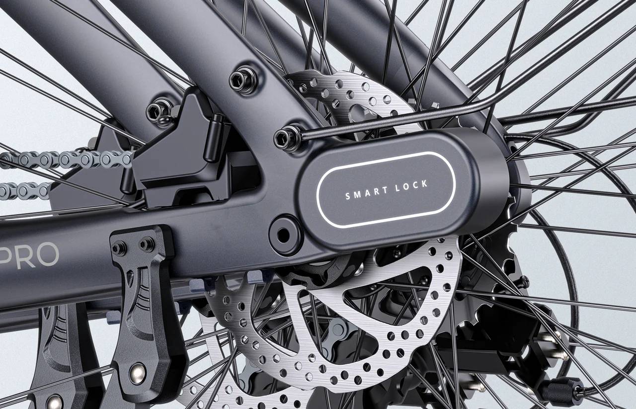 MapFour Ray Pro E-Bike GN 28" 36V/10Ah/360Wh/120kg 100km Citybike