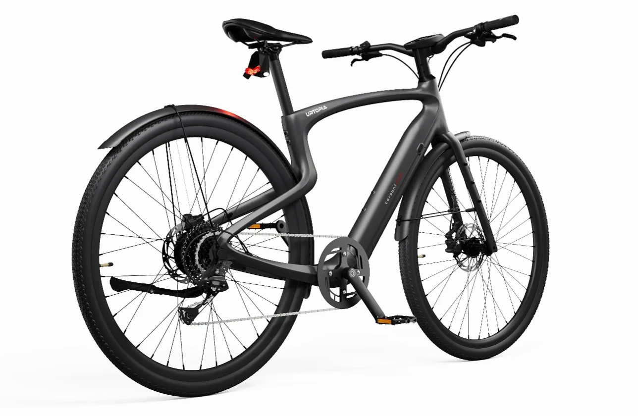 URTOPIA CARBON1-Pro-M E-Bike SW 28" 50cm/353Wh 130km Smart E-Bike