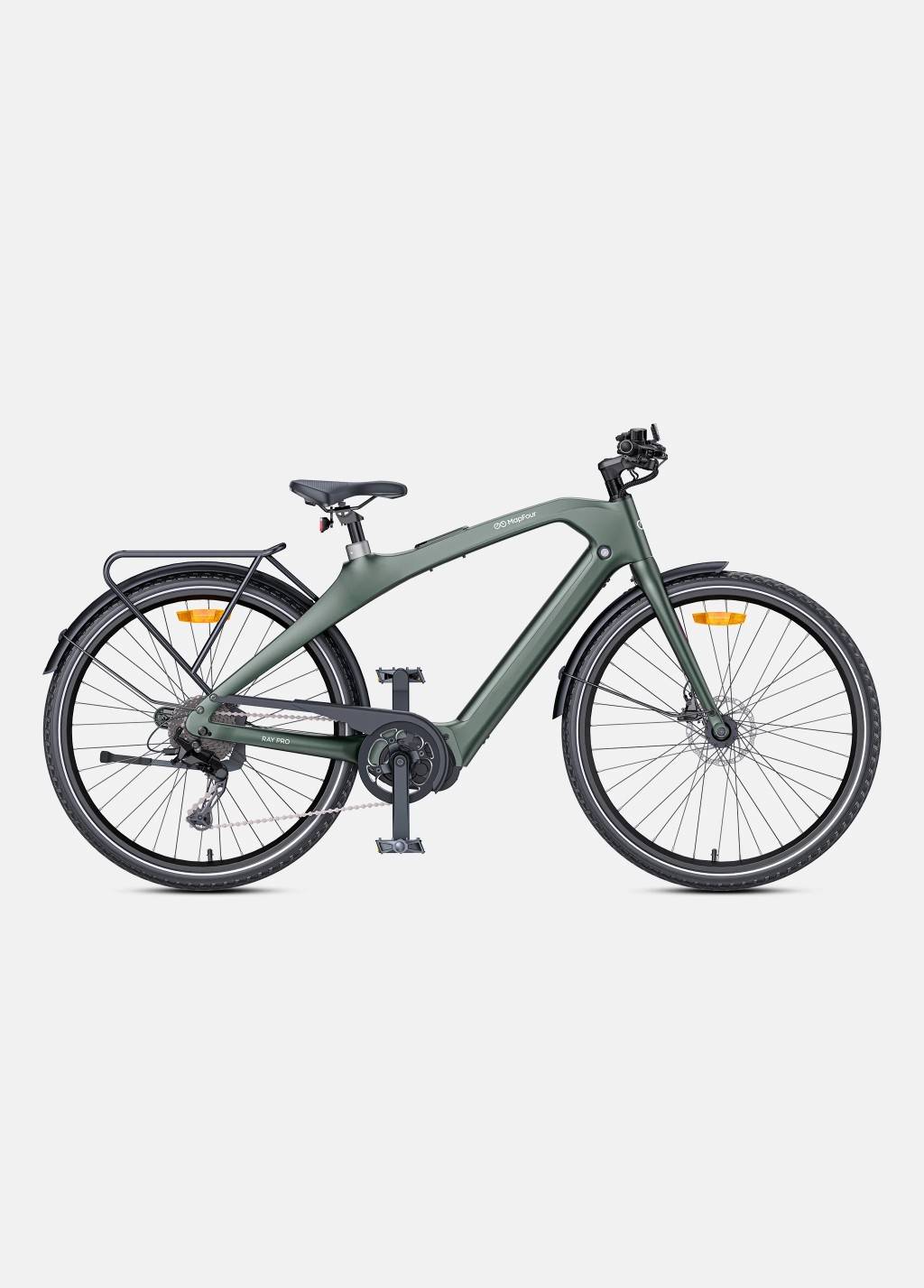MapFour Ray Pro E-Bike GN 28" 36V/10Ah/360Wh/120kg 100km Citybike