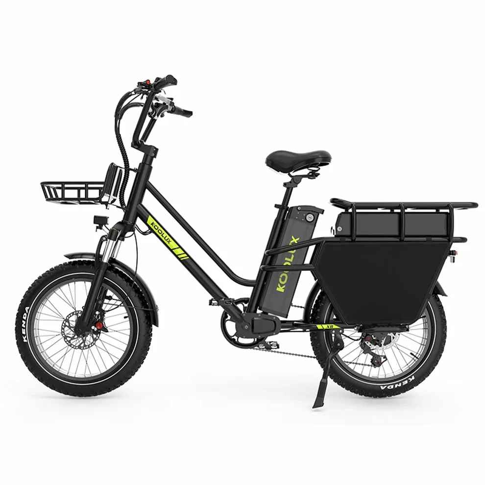 Koolux X8 E-Bike SW 20" 48V/3120Wh/120kg 220km Lastenfahrrad