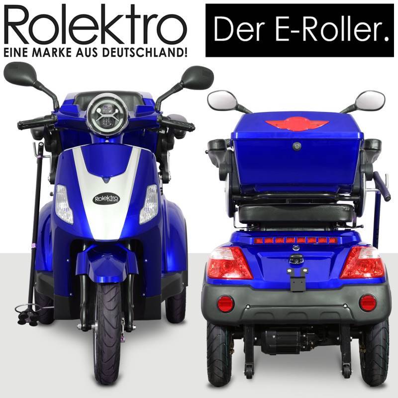 Rolektro E-Trike 25 V.2 Blei 25kmh/1000W/20Ah BL Seniorenmobil