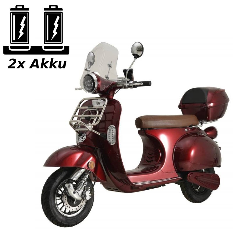 Futura Classico Li 2xAkku Li-Io 45kmh/3000W/2x40Ah RT E-Roller