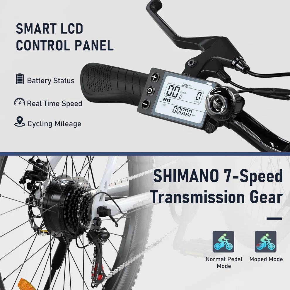 HITWAY BK15-26*3 E-Bike WS 26" 48V/720Wh/120kg 80km Mountainbike