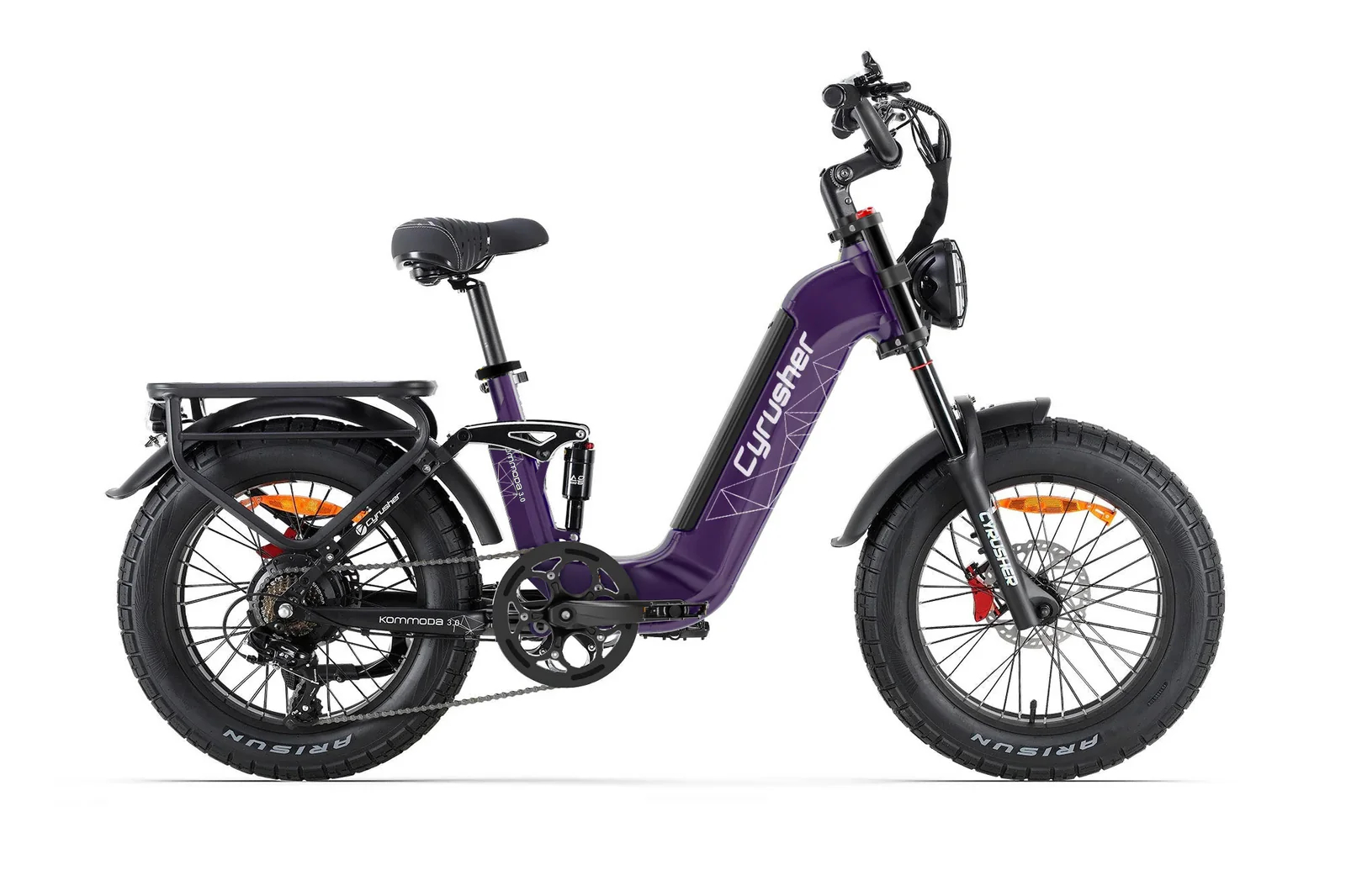 Cyrusher Kommoda 3.0 E-Bike LI 20" 48V/960Wh/150kg 110km Fatbike