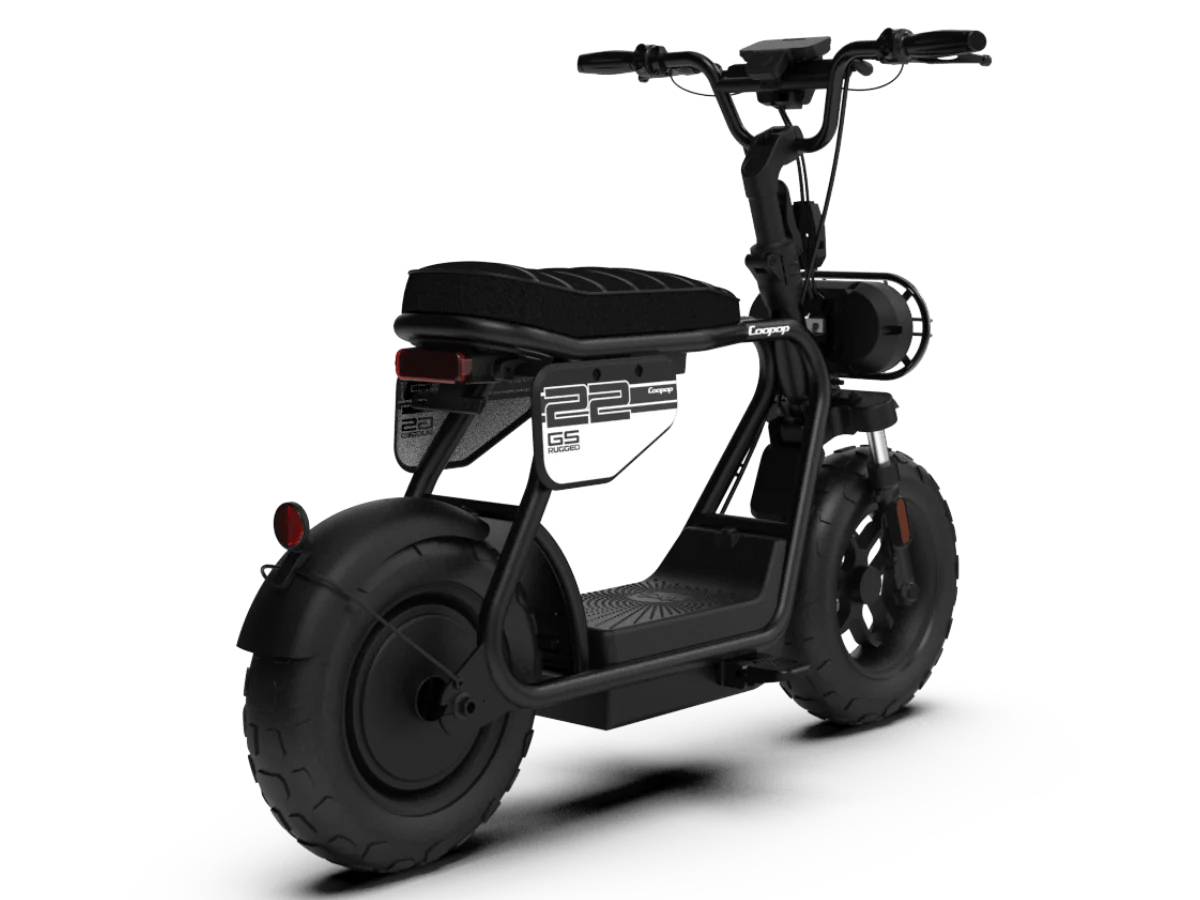 Coopop Rugged GS 25 E-Bike SW 10" 48V/1440Wh/100kg 60km Mopedbike