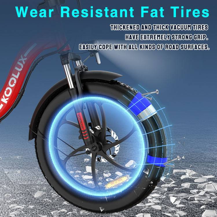 KOOLUX KL-BK6S E-Bike SI 20" 36V/13Ah/468Wh/120kg 90km Klapprad