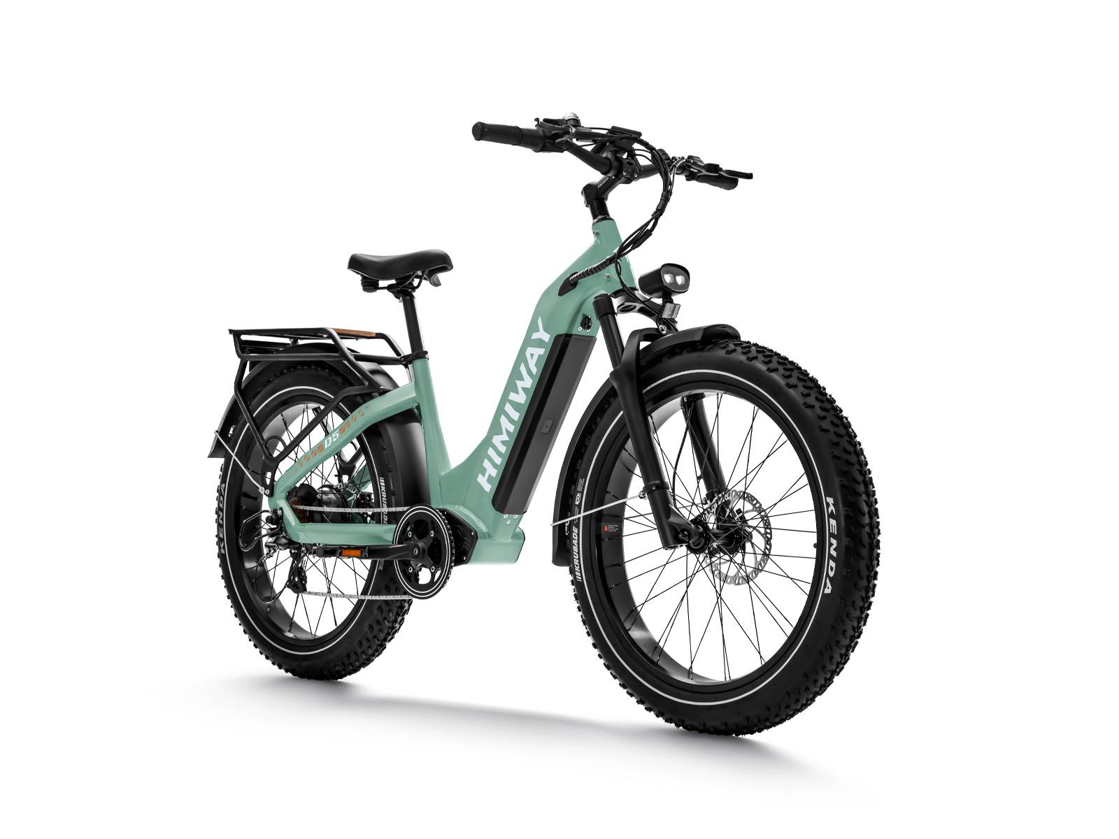 Himiway D5 Zebra Step-Thru E-Bike GN 26" 960Wh 125km Trekkingbike