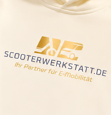 Scooterwerkstatt Premium Oversize Hoodie – 500gr Heavyweight Kapuzenpullover mit Logo