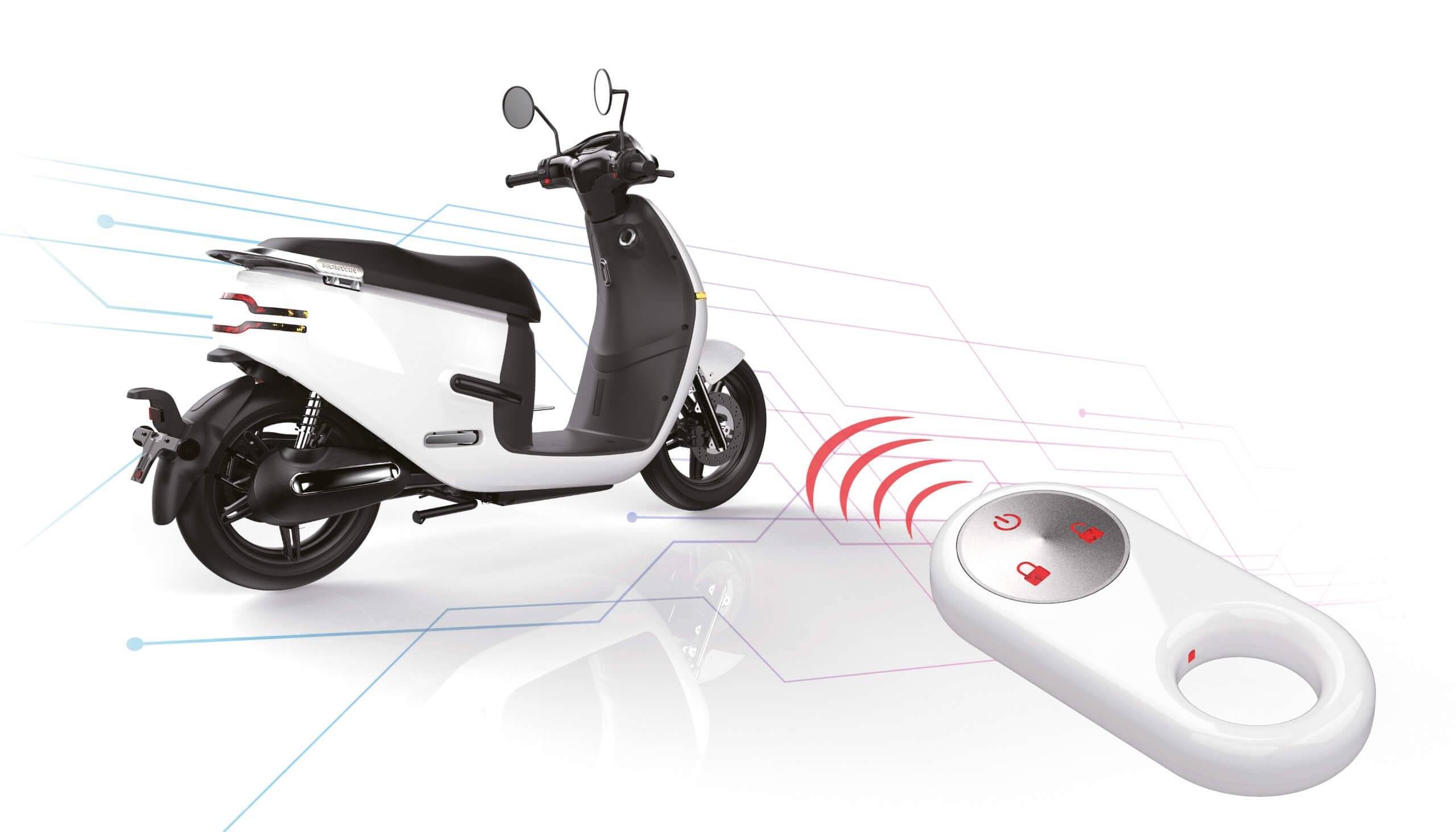 Horwin EK3 2Akku Li-Io 95kmh/3500W/2x36Ah/160kg/150km WS E-Roller