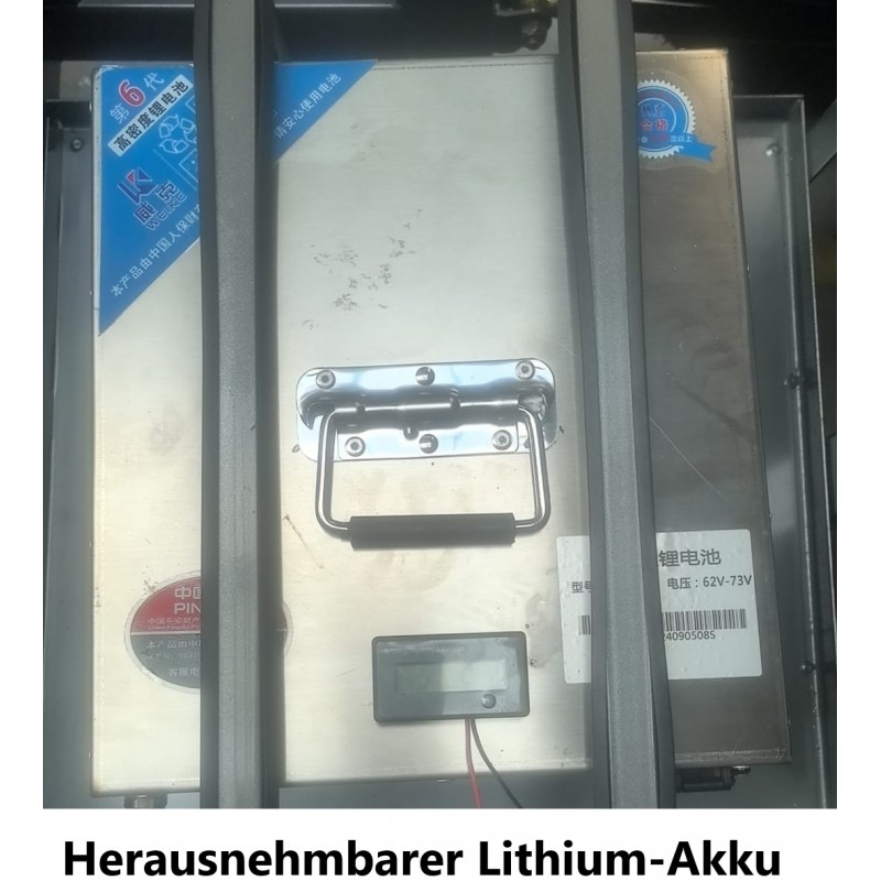 Futura Cargo Cruiser Dach LI Li-Io 45kmh/1500W/60Ah GR E-Roller