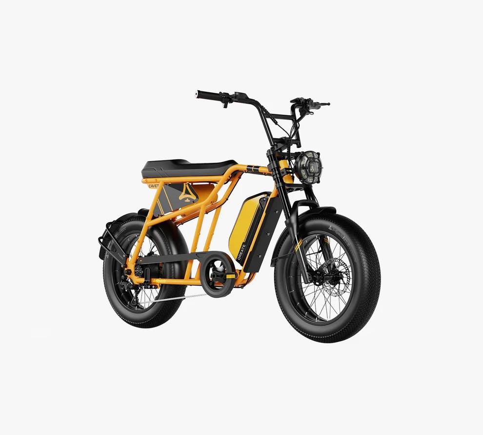 Qreate CAVET AIR E-Bike OR 20" 48V/748,8Wh/180kg 100km Mopedbike