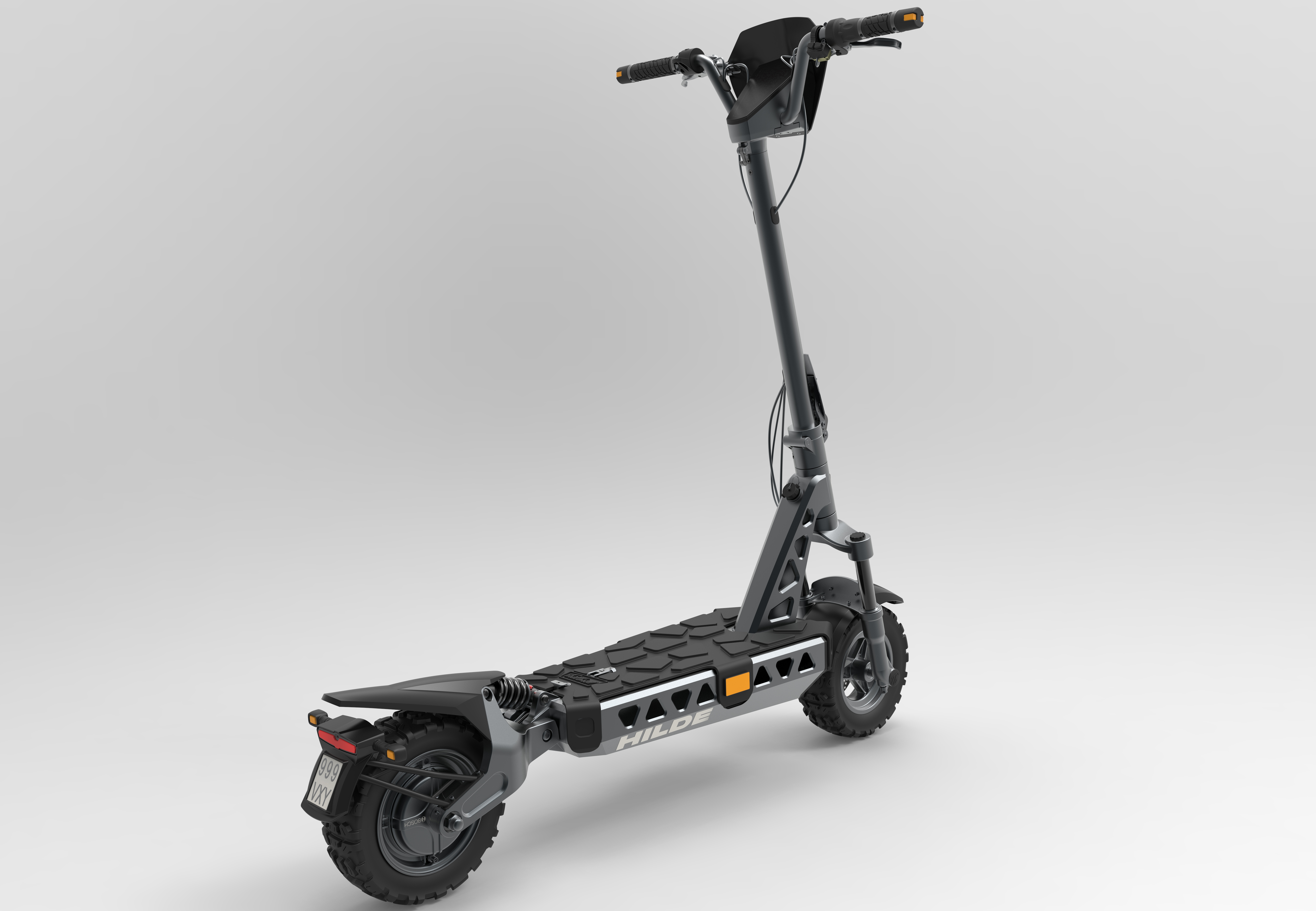Trittbrett Hilde GR 22kmh 45km 960Wh 2x250W 177kg E-Scooter ABE