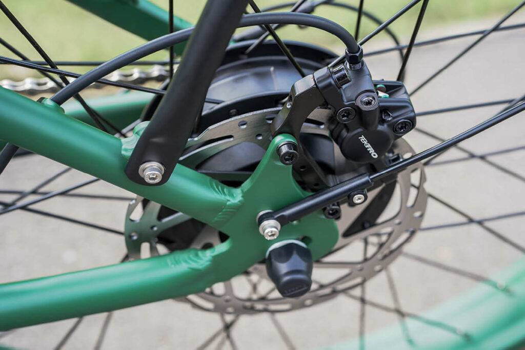 MC E-BIKE Vacay Lady E-Bike GN 26" 675Wh/100kg 80km Retro E-Bike